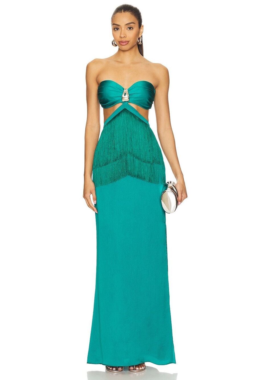 Baobab Dua Dress in Emerald Green SIZE MEDIUM $375